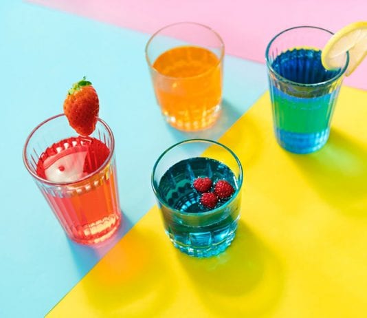 Drankjes op het terras in 2019